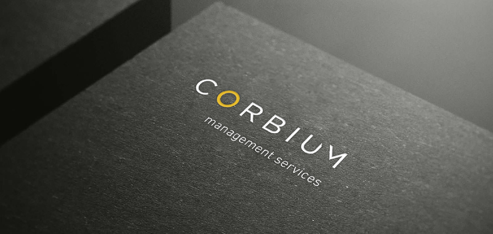 Corbium identity applied