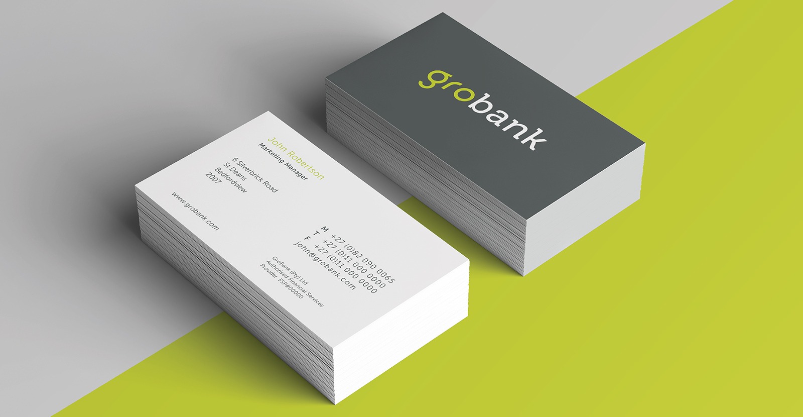 Grobank Business Card