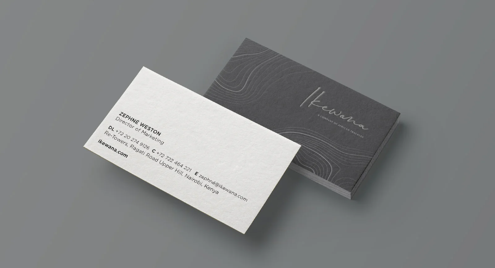 Ikewana Business Card design
