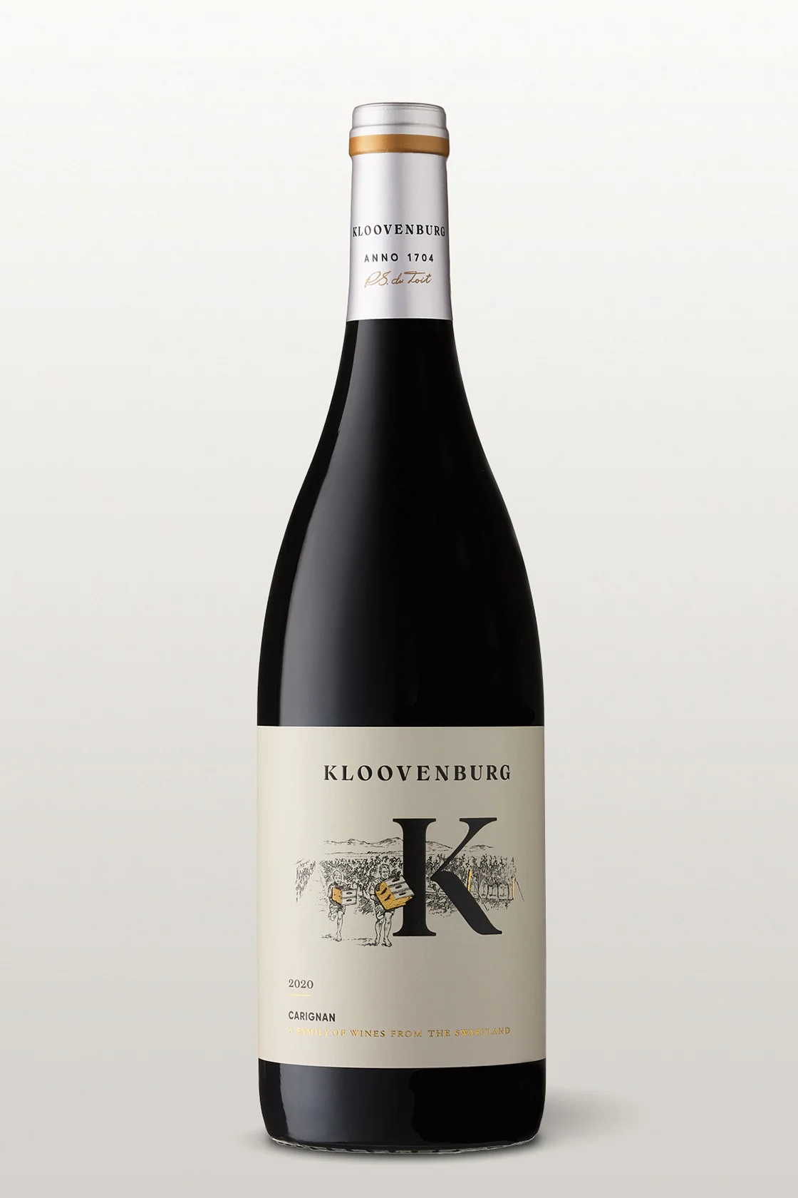 Kloovenburg's Carignan label design