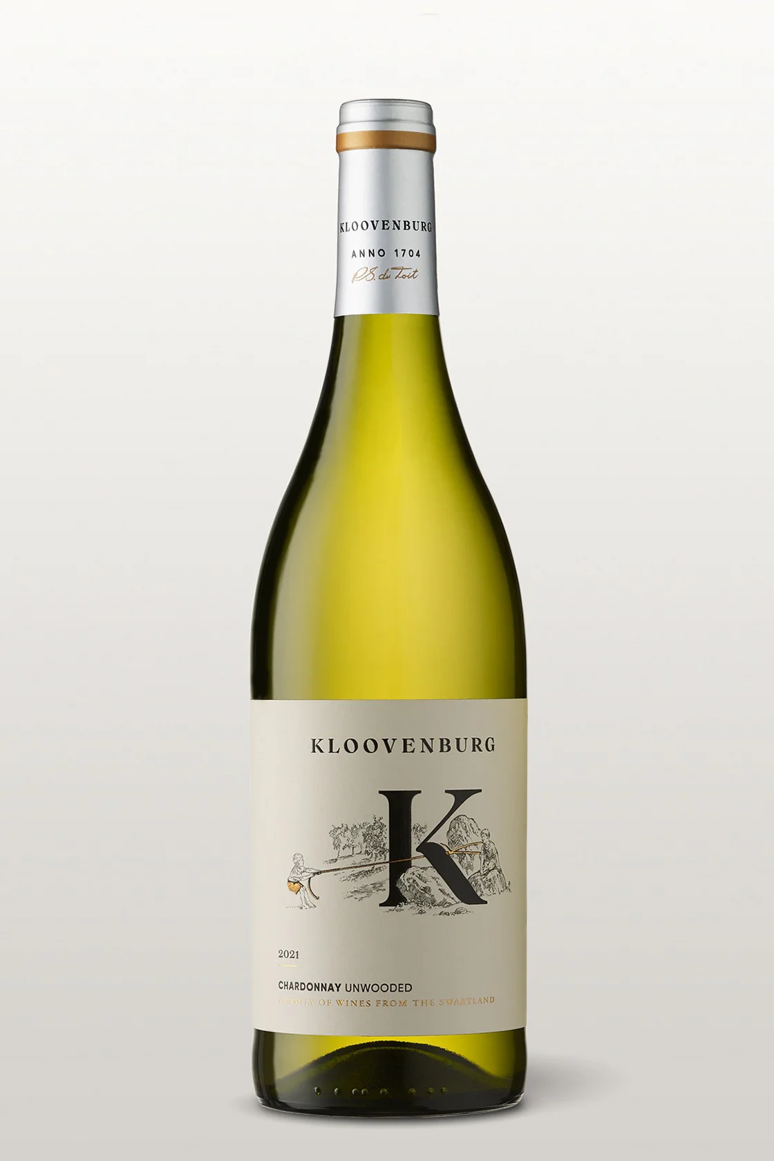 Kloovenburg's Chardonnay label design