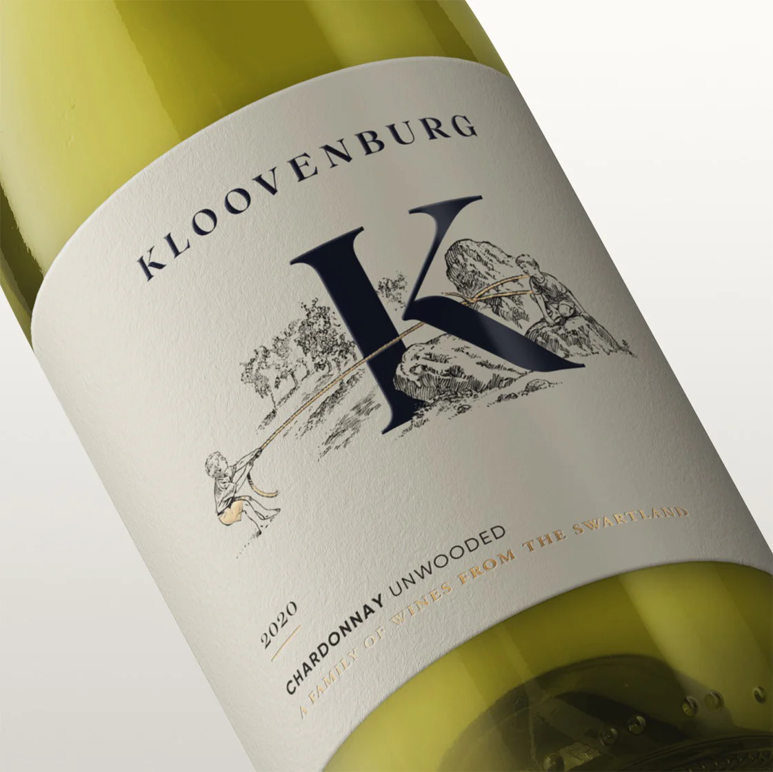 Kloovenburg's Chardonnay label design