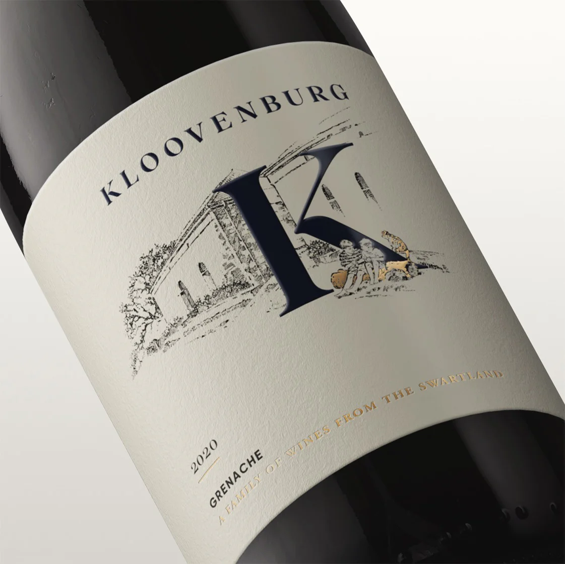 Kloovenburg's Grenache label design