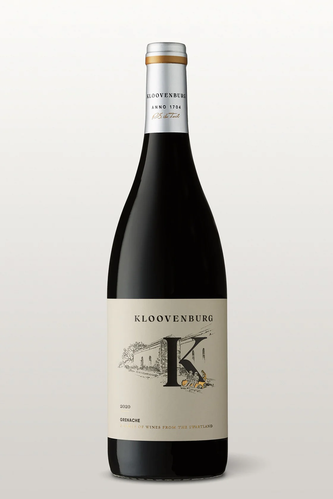 Kloovenburg's Grenache label design