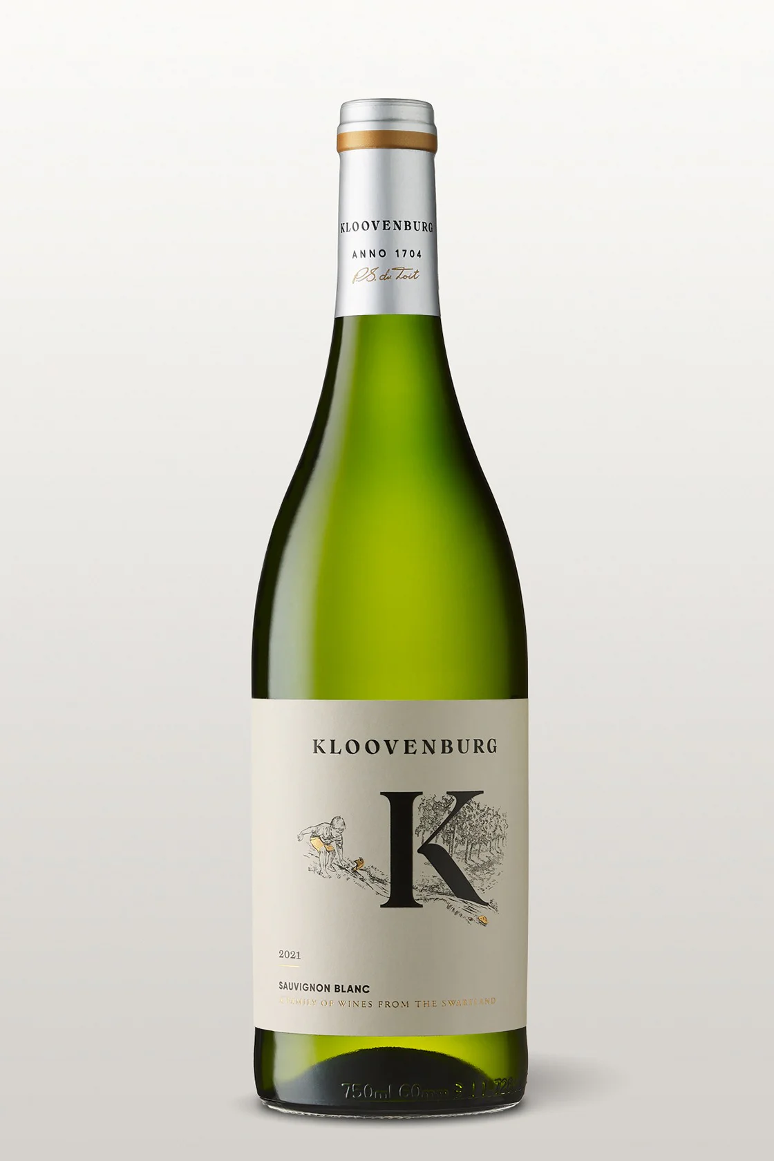 Kloovenburg's Sauvignon Blanc label design