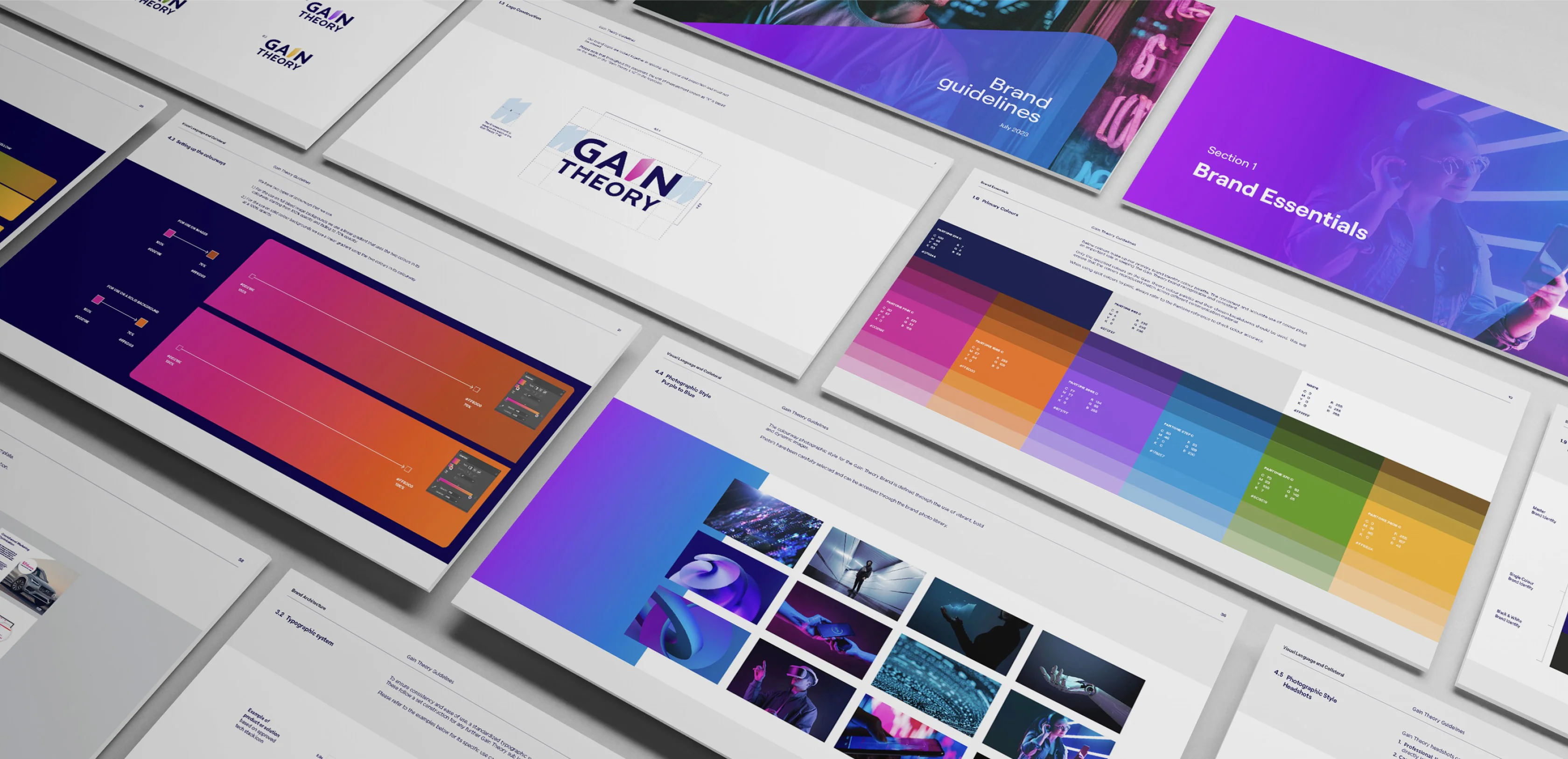 Gain Theory brand guidelines