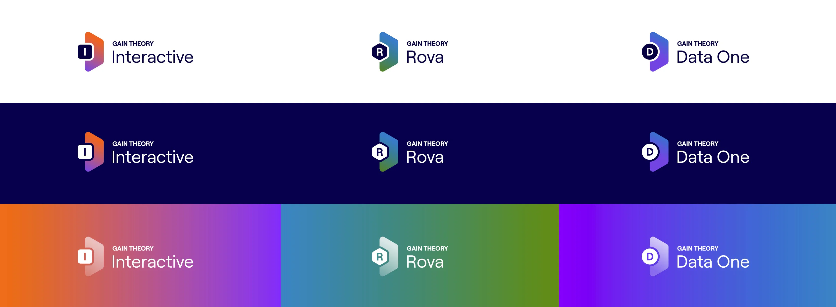 Typographic logo system