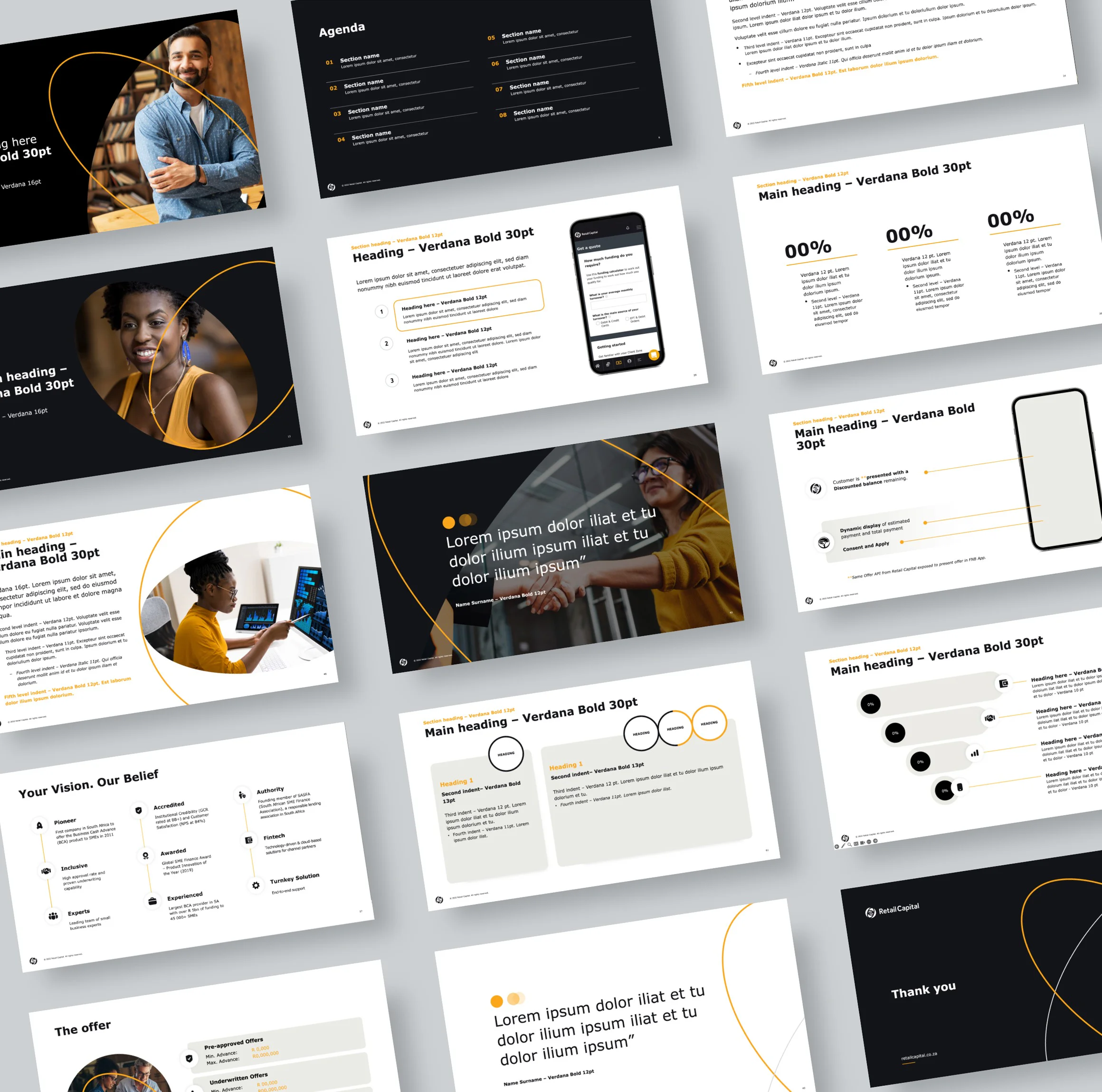 Retail Capital PowerPoint templates