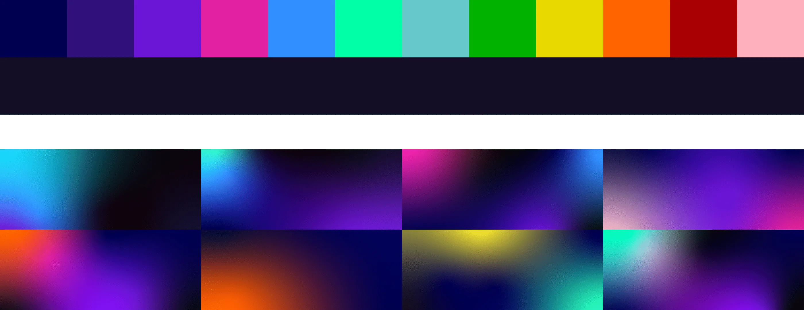 Satalia brand colours and gradients