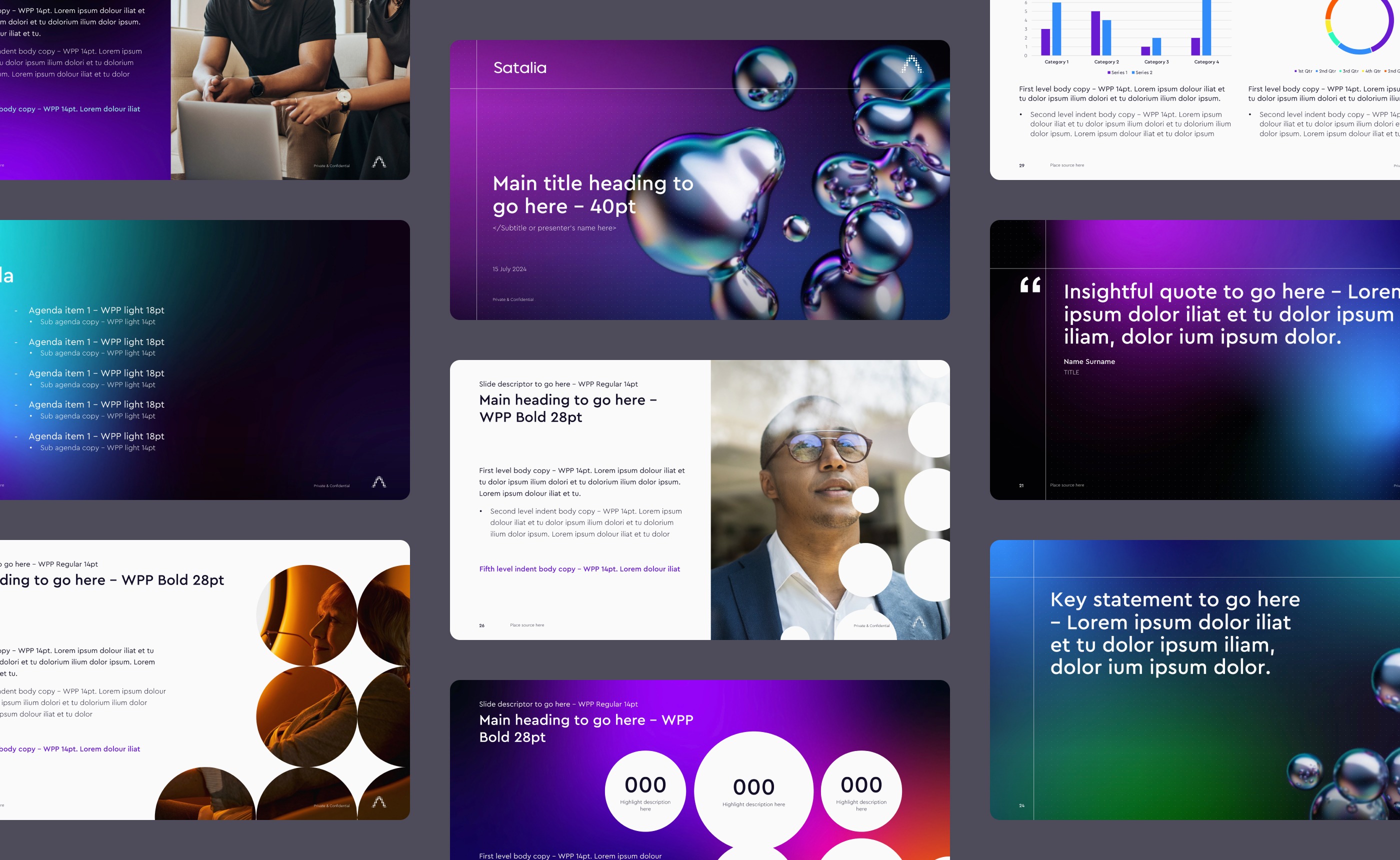 Satalia powerpoint templates