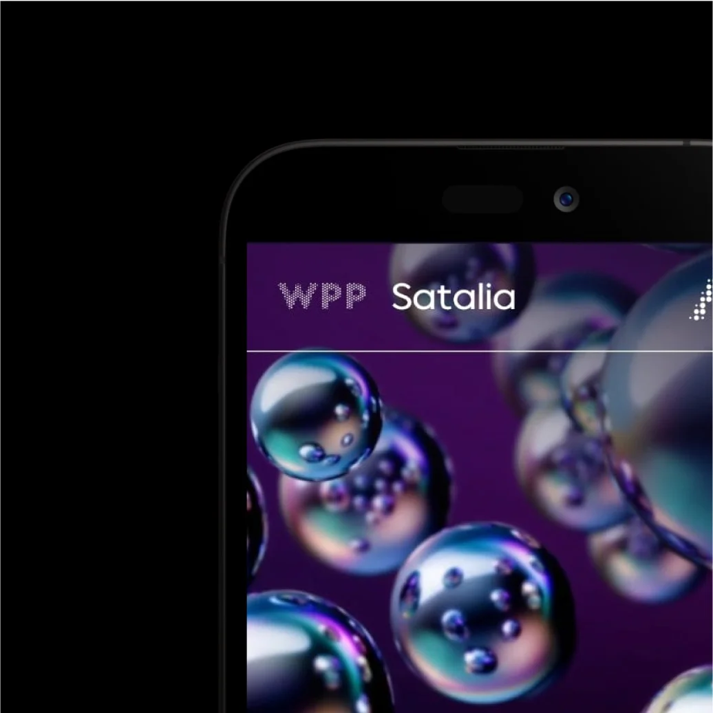 Satalia website mobile