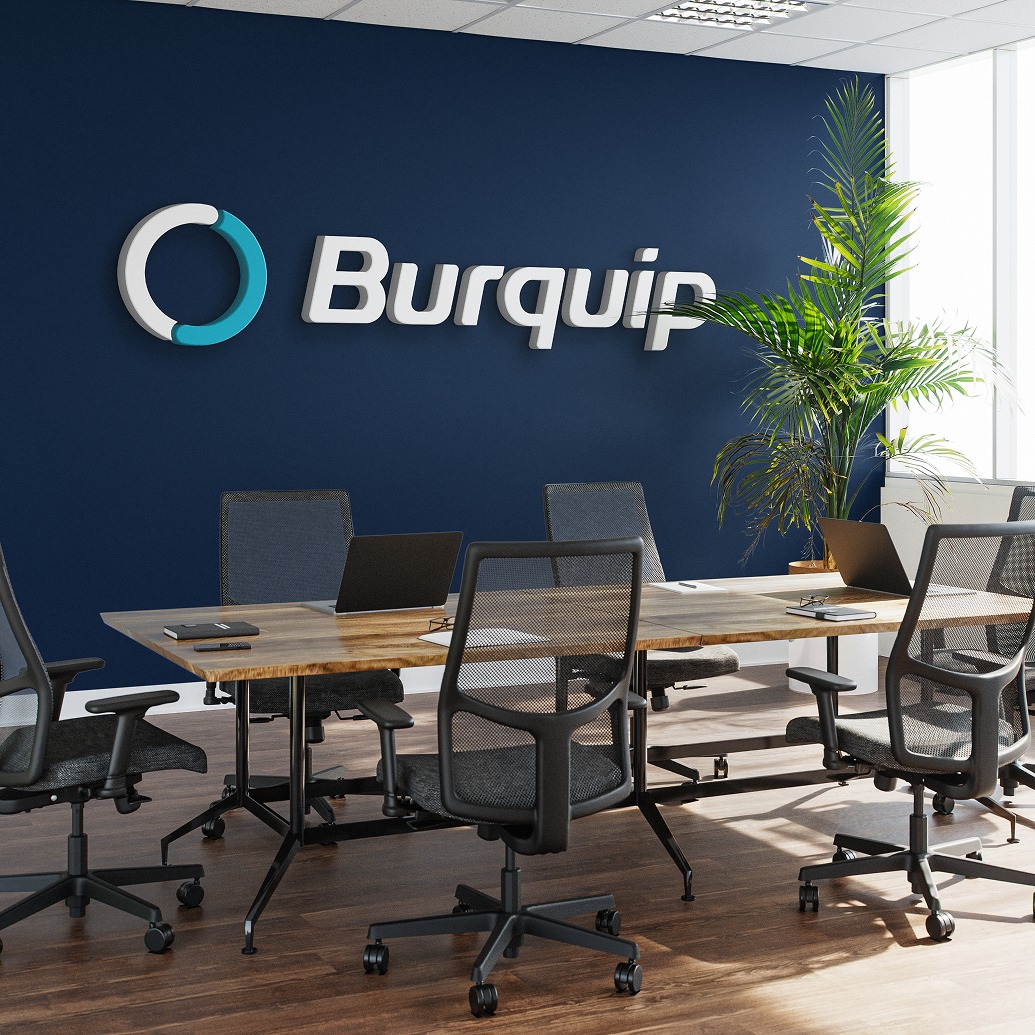 Burquip signage