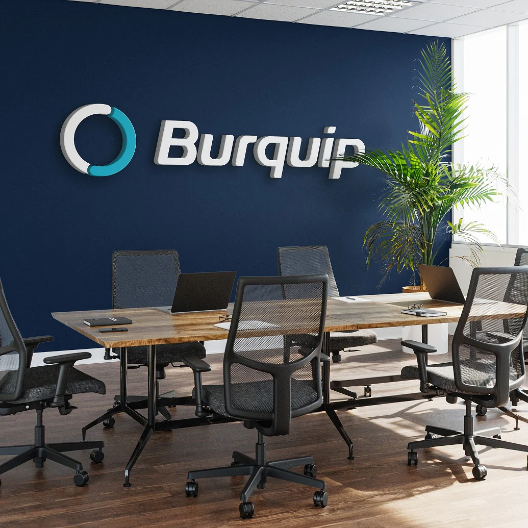 Burquip signage