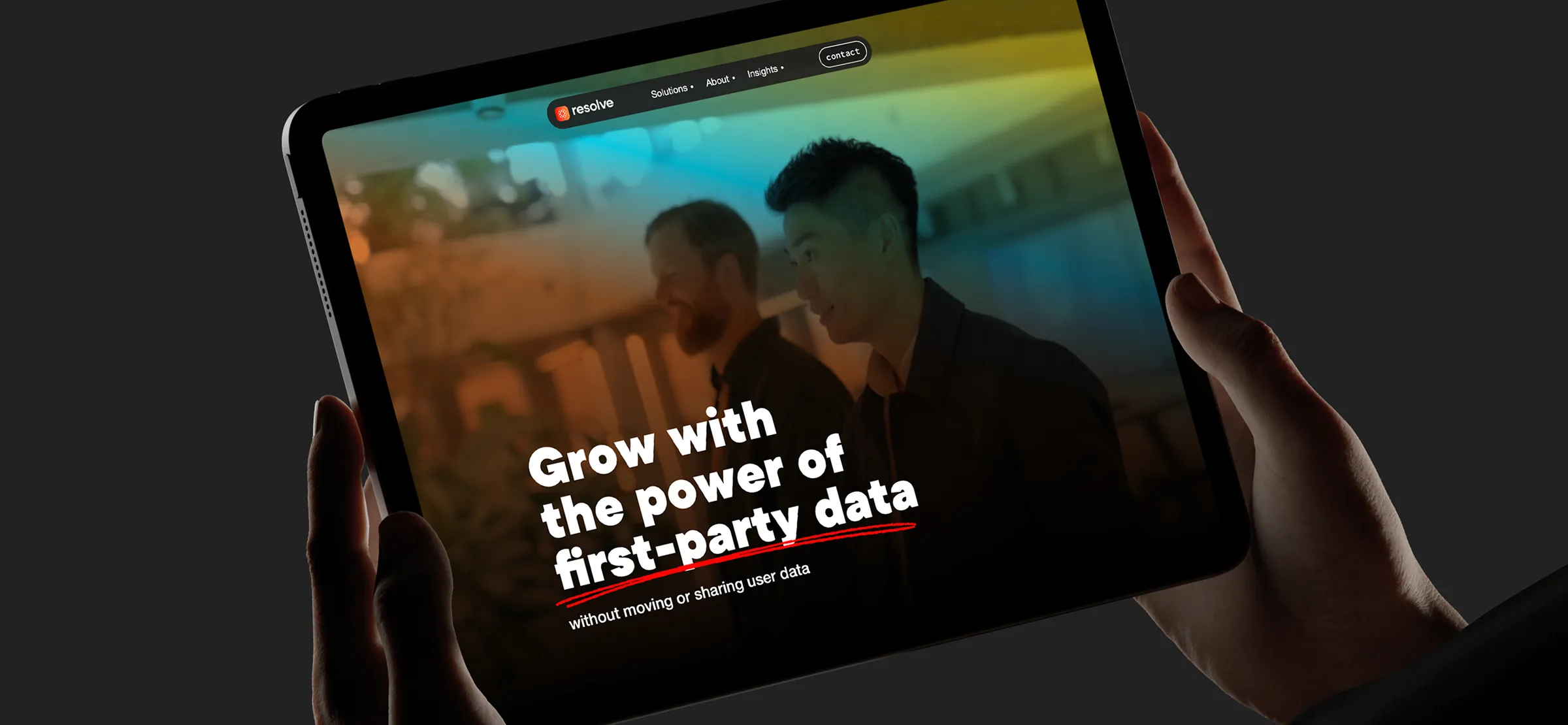 Resolve website