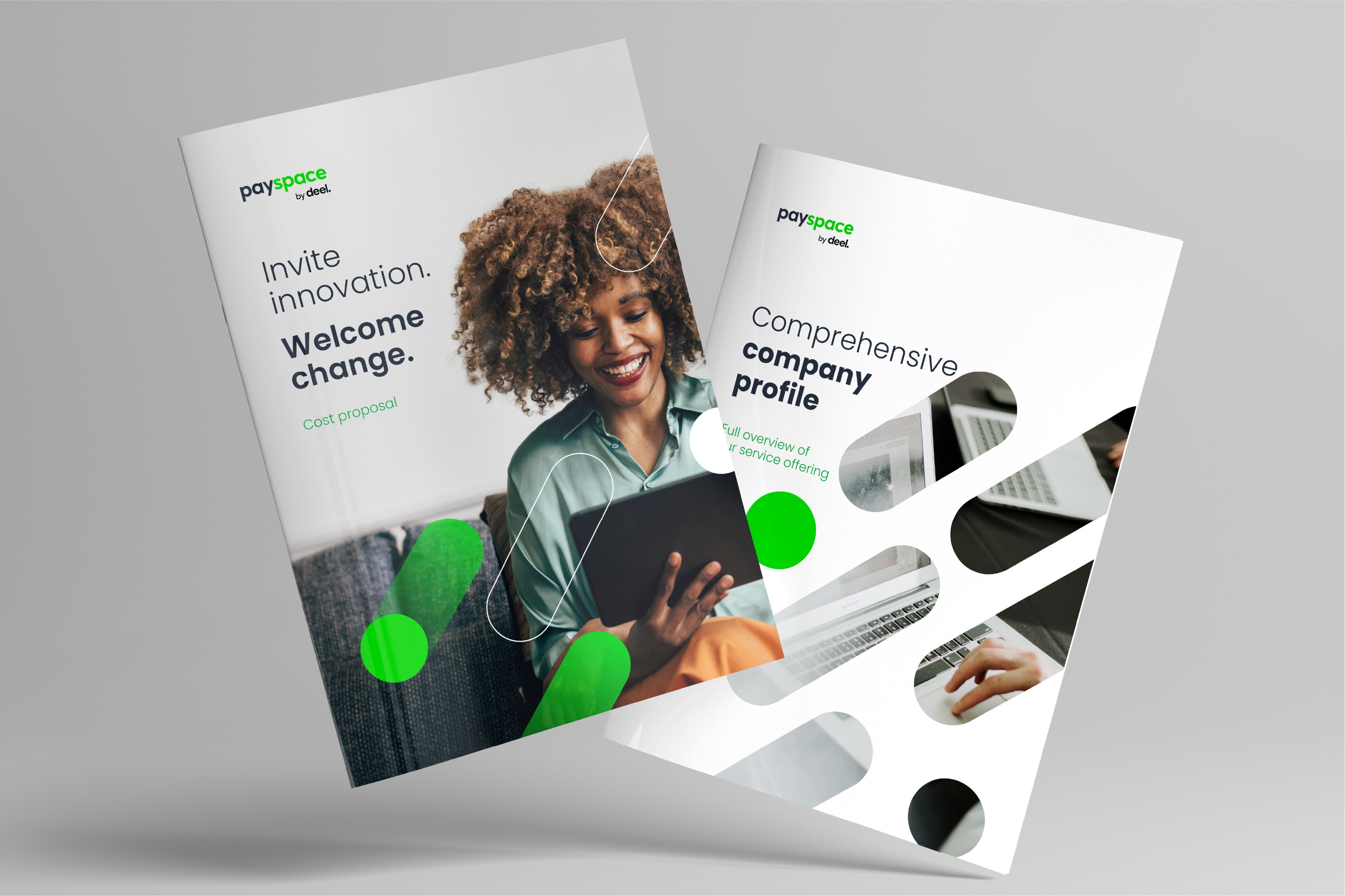 Payspace brochure mockup