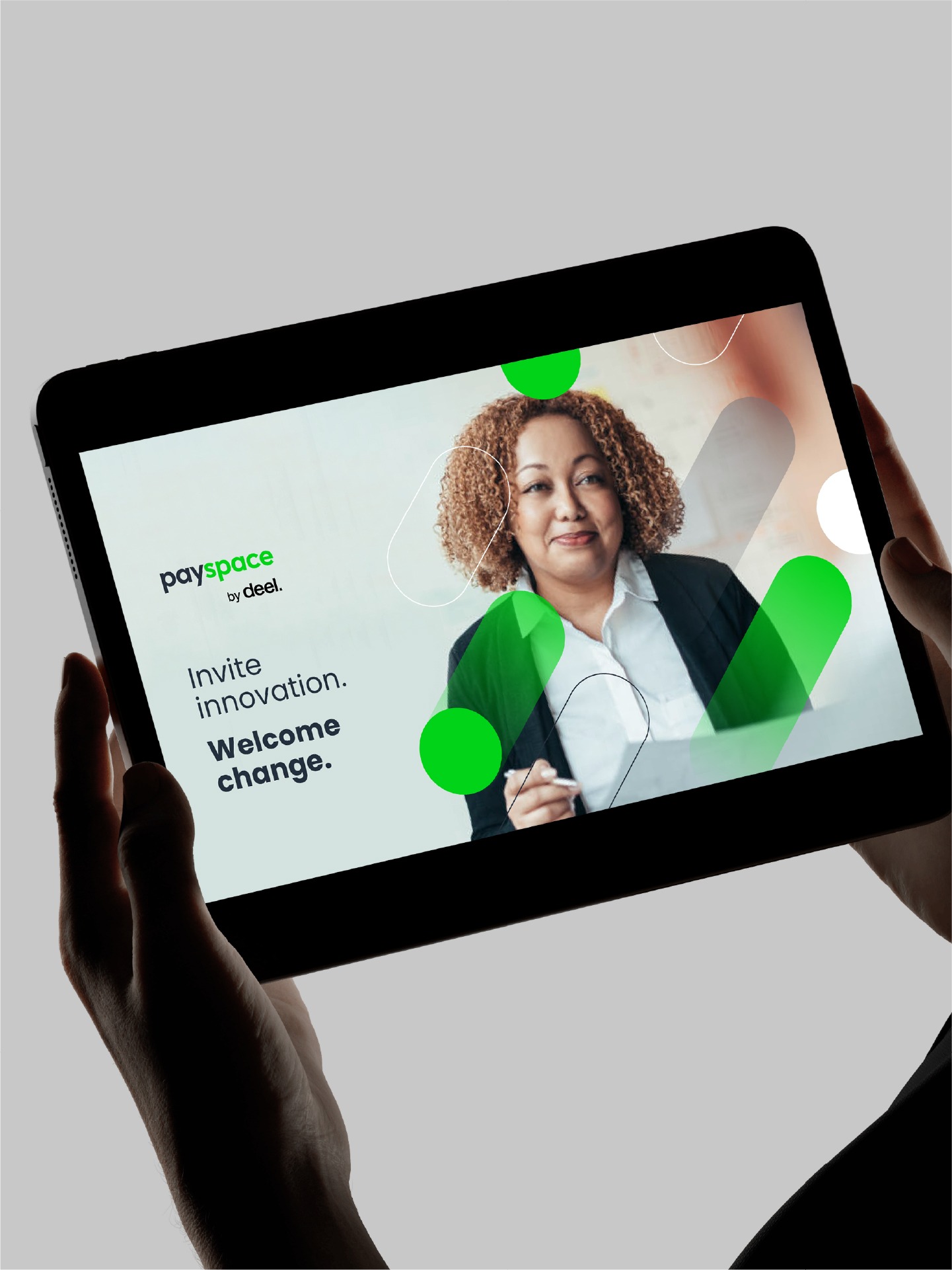 Payspace iPad mockup