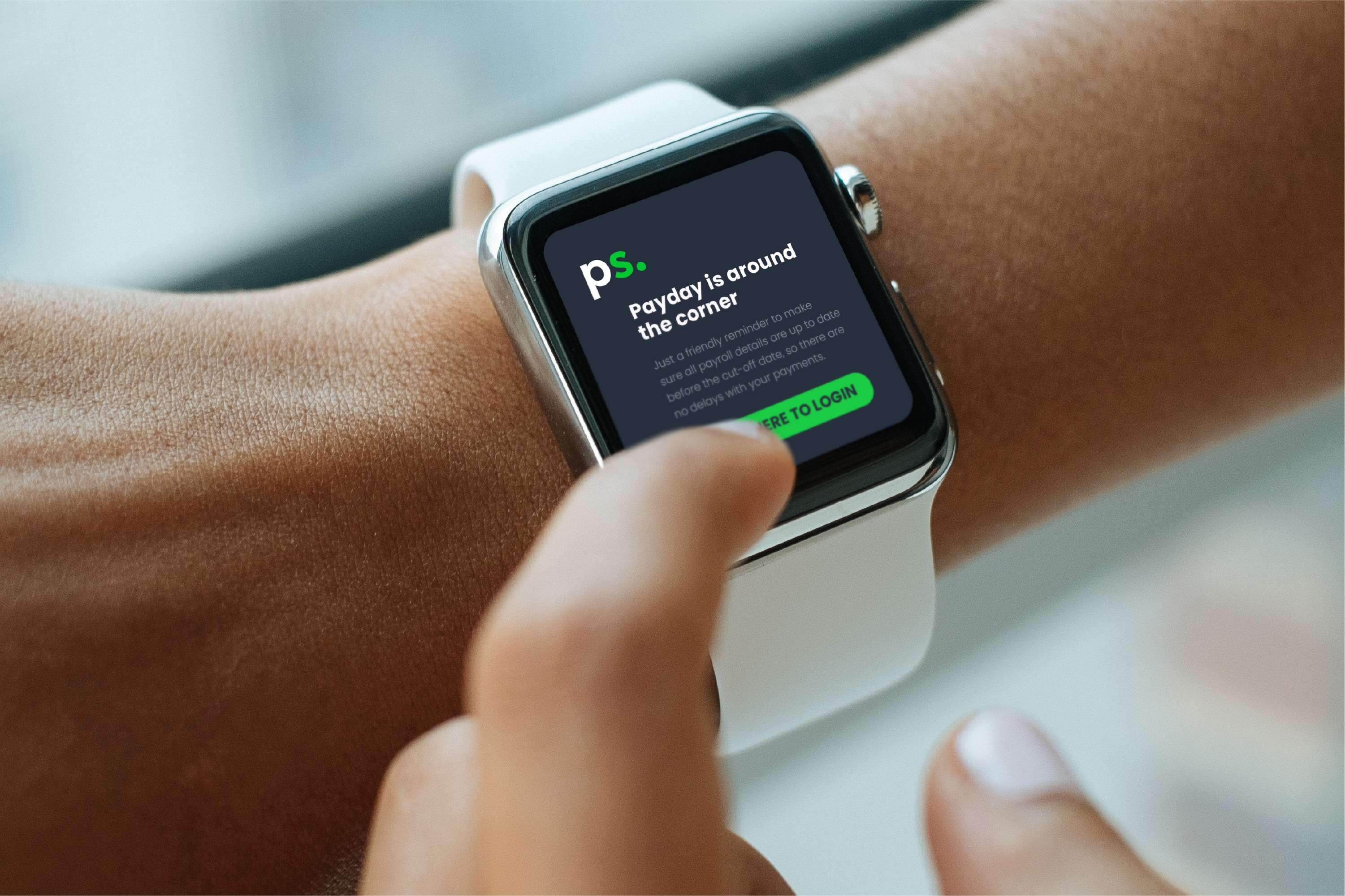 Payspace watch mockup
