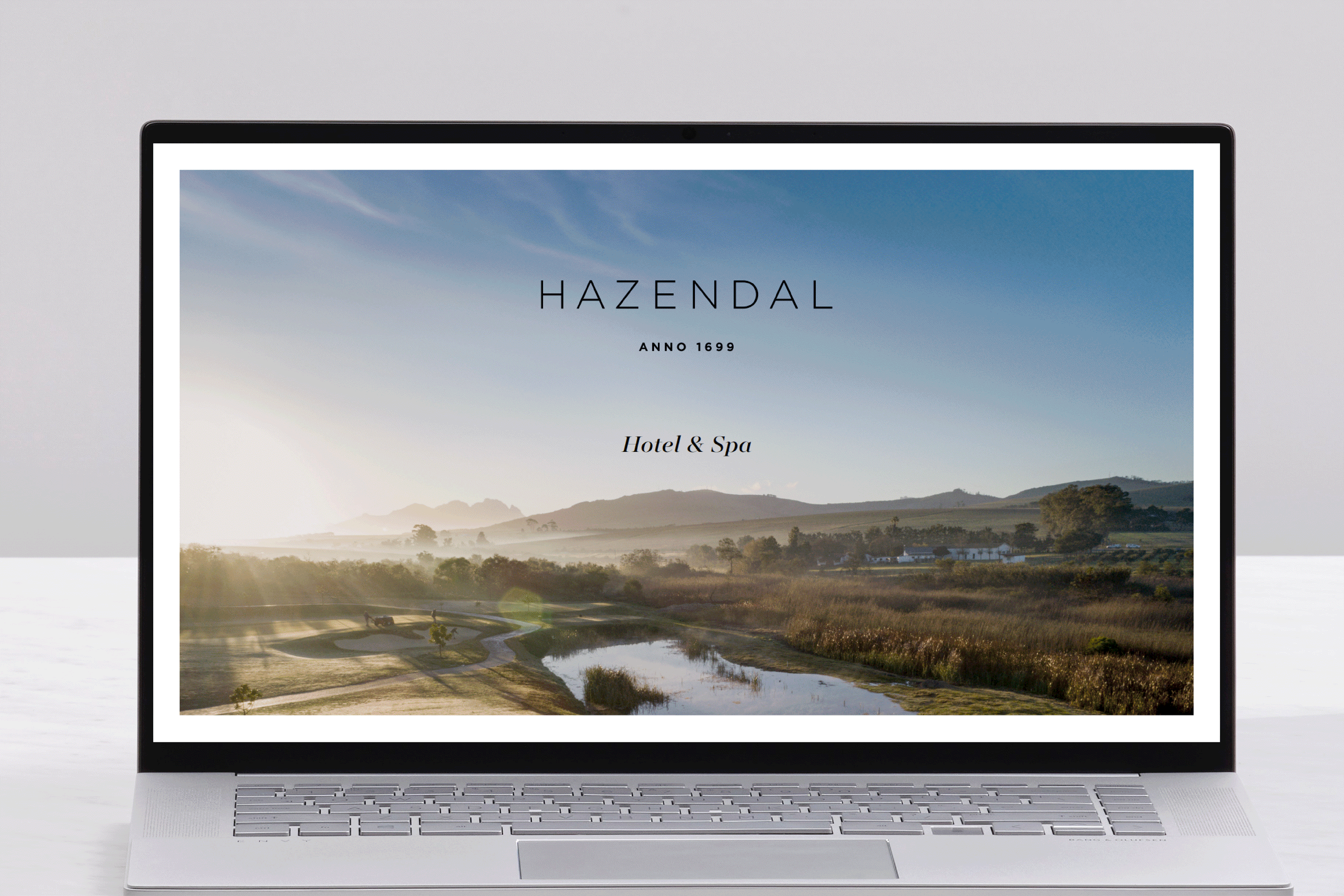 Hazendal laptop animation