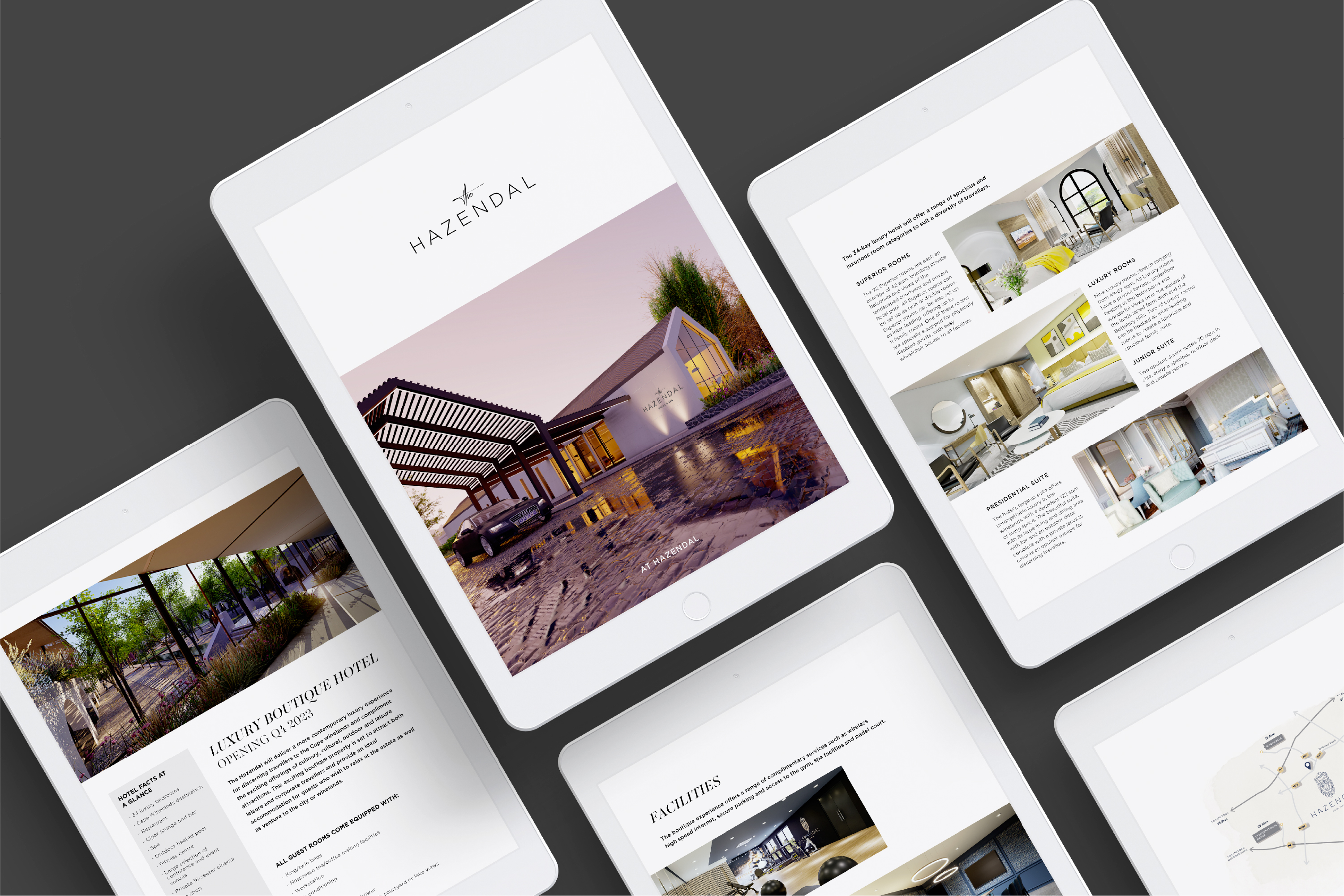 Hazendal factsheets mockup
