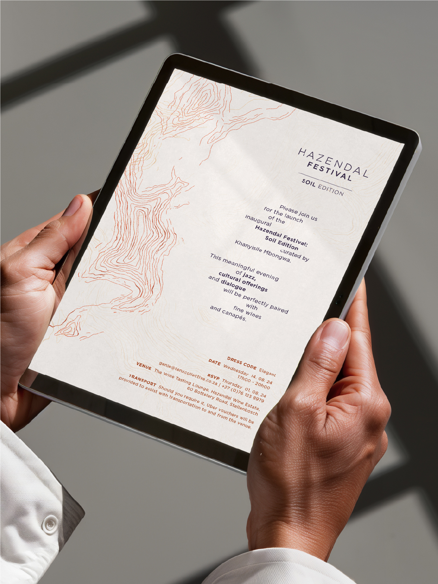 Hazendal soil festival ipad