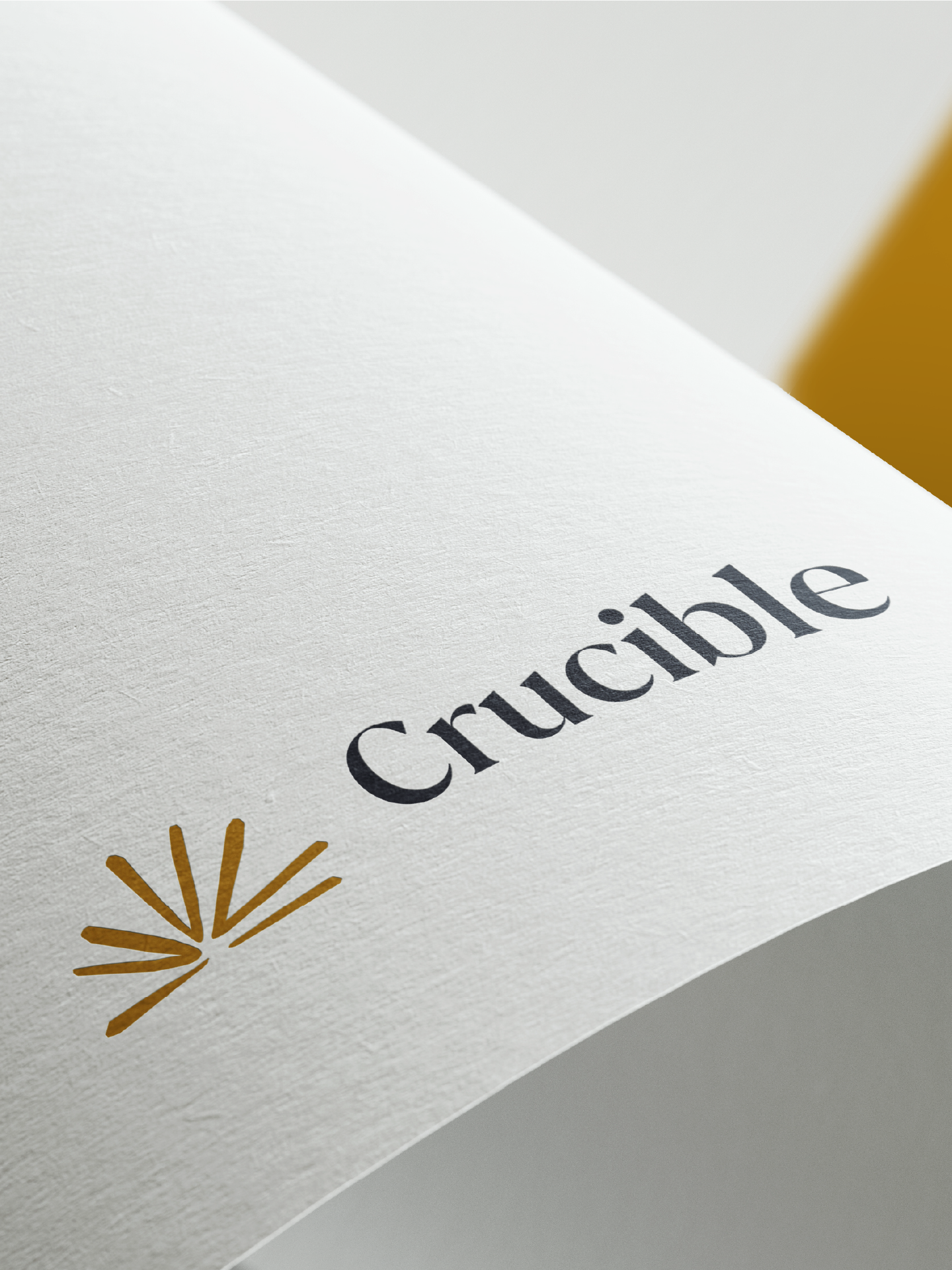 crucible logo letterhead