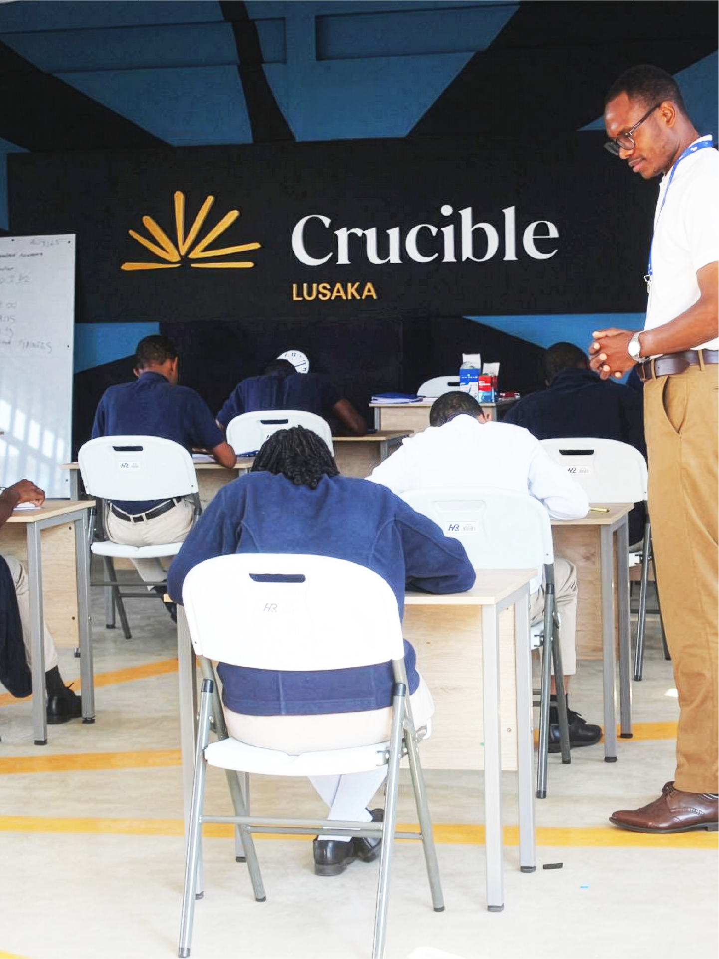 crucible mockup poster