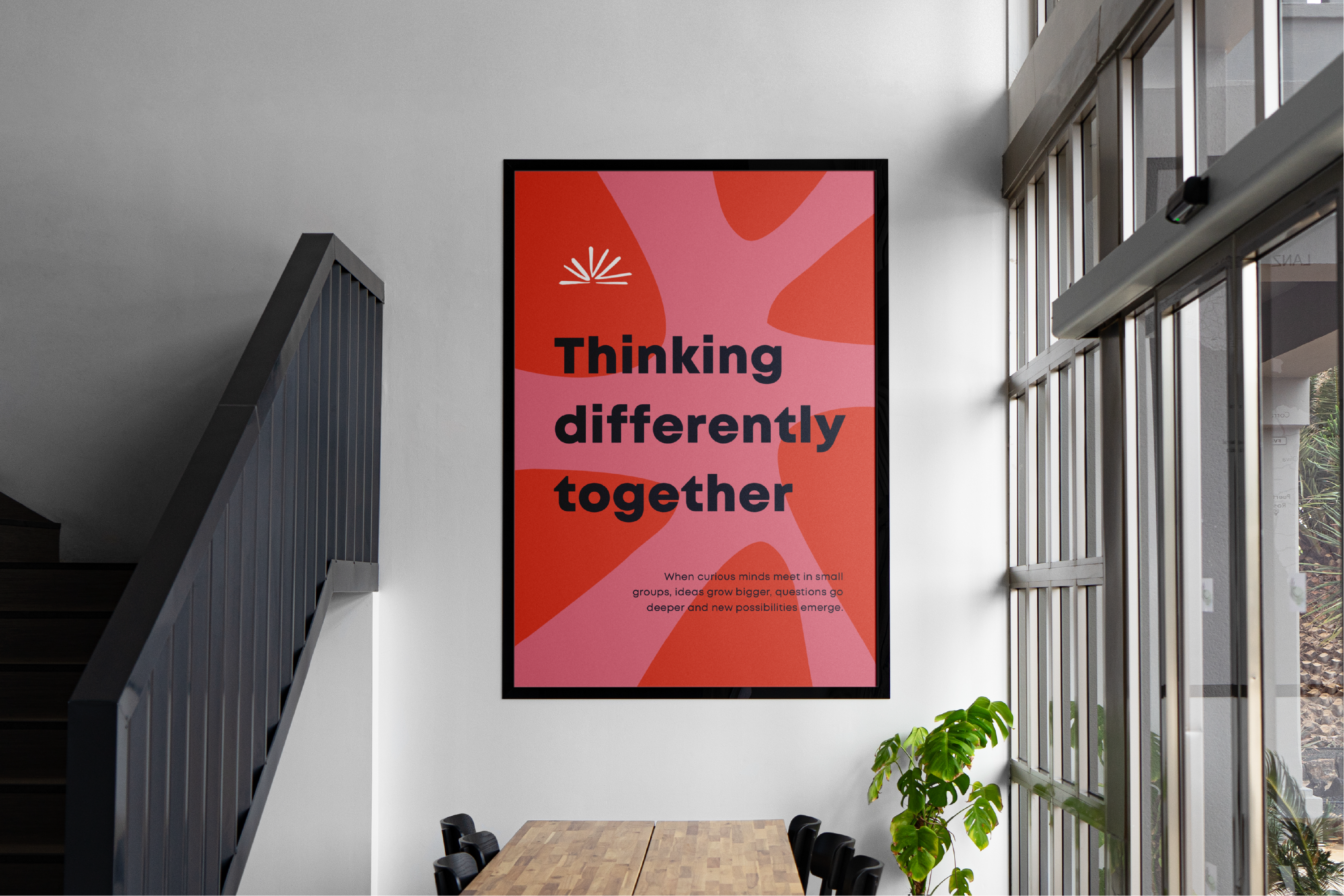 crucible signage mockup