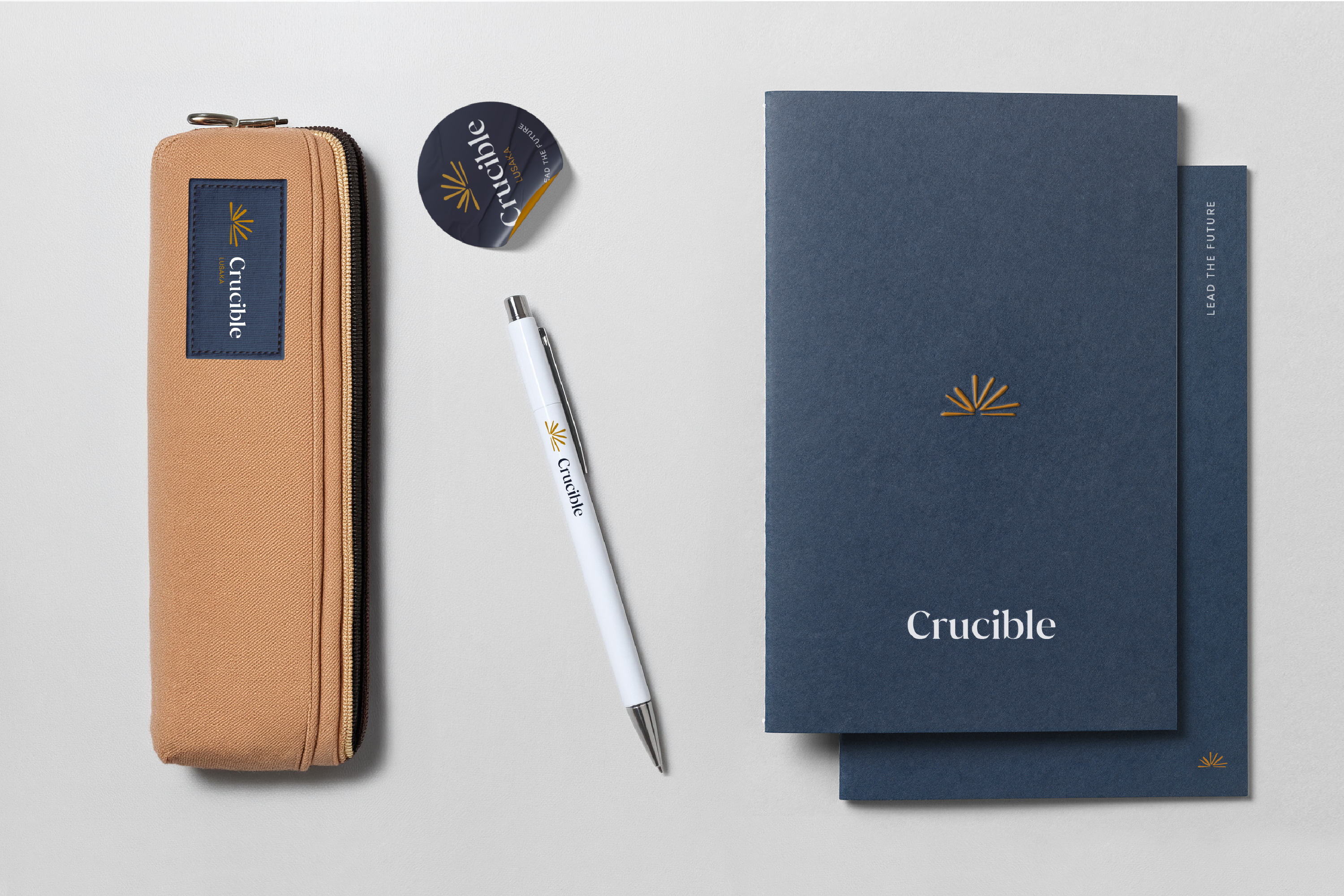 crucible stationary mockup